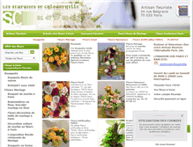 Tablet Screenshot of les-surprises-de-chlorophylle.com